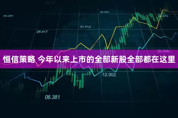 恒信策略 今年以来上市的全部新股全部都在这里