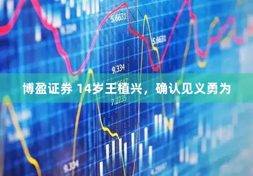 博盈证券 14岁王植兴，确认见义勇为